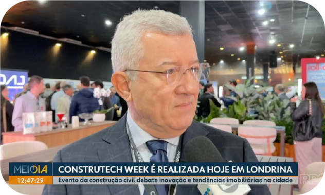 Reportagem de TV: Construtech Week é realizada hoje em Londrina